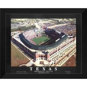  Smith FRAMED Art 26x32 Texas Rangers Ballpark