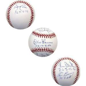  Perfect Game Pitchers Autographed Baseball   Sports 