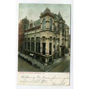  Board of Trade Building Undv Postcard Chicago IL 1906 