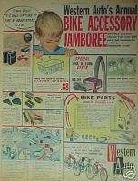 1961 Western Auto Bike Accessory Jamboree Bicycle Parts Ad  