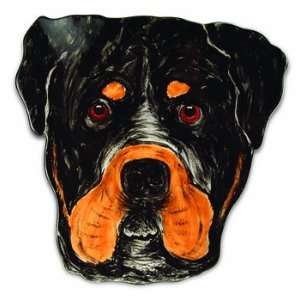   Rescue Me Dog Ear Plate George the Rottweiler 45375