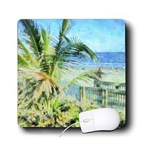   Impressionism   Tropical Boca Raton Beach   Mouse Pads: Electronics