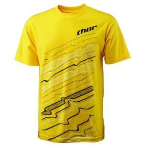  THOR SEISMIC MX MOTOCROSS T SHIRT YELLOW 2XL Automotive