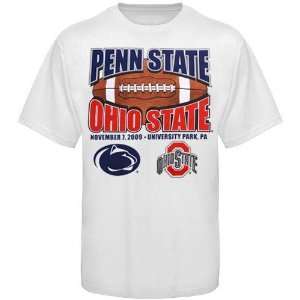   State Buckeyes White 2009 Game Day Matchup T shirt