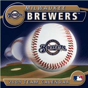  Milwaukee Brewers MLB Box Calendar