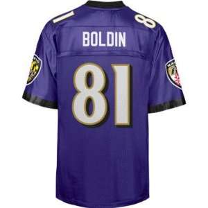  Baltimore Ravens 81 Boldin Jersey Purple Sizes 48 56 