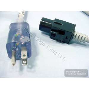   Grade Power Cord 13A 125V IEC 320 Locking Tabs P6801: Home Improvement