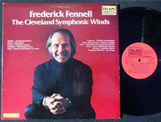 TELARC Cleveland Symphonic Wind FREDERICK FENNELL LP NM  