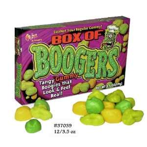 Gummy Box Of Boogers (Pack of 12): Grocery & Gourmet Food