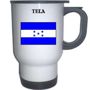 Honduras   TELA White Stainless Steel Mug