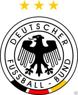 German Football Association DFB Soccer Sticker 4X5  