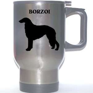  Borzoi Dog Stainless Steel Mug: Everything Else