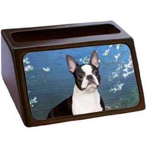  Boston Terrier Business Card Holder: Office Products