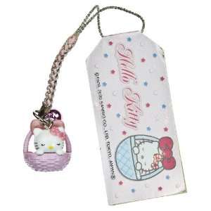  Hello Kitty With Stork A Happy Bird in the Cage   Japanese 