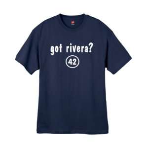  Mens Got Rivera ? Navy Blue T Shirt: Sports & Outdoors