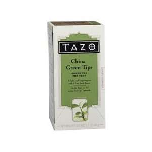 Tazo Teas 24 pc. Tea Bags, China Green Tip.  Grocery 