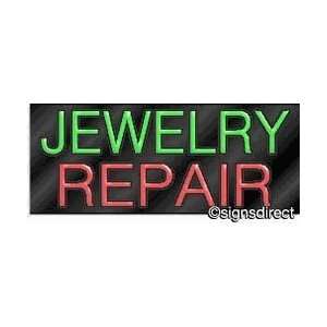  Jewelry Jewelry Repair Neon Sign, Background Material 