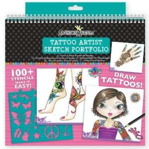    Fashion Angels Tattoo Sketchbook Portfolio: Arts, Crafts & Sewing
