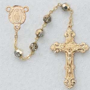 AB Tin Cut Rosary   7mm Arts, Crafts & Sewing