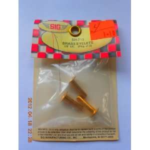  Brass Eyelets 1/8 ID SH 215: Toys & Games