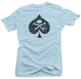 Death Spade Skull Military Ace Army Retro New T shirt  