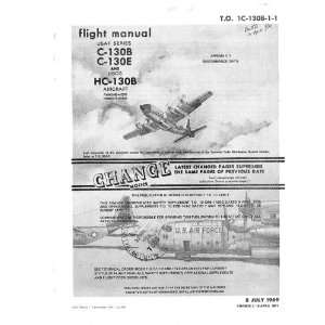  Lockheed C 130 B Aircraft Flight Manual Lockheed Books