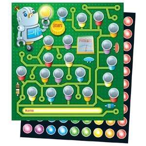  Carson Dellosa Robot Mini Incentive Charts Toys & Games