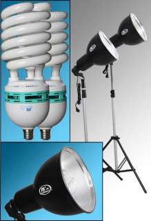 JTL Continuous Fluorescent Reflector Studio Light Kit  
