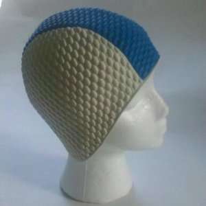   Long Rubber Bubble Swim Cap   Made in Germany