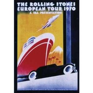 Rolling Stones   Europe 70 Decal