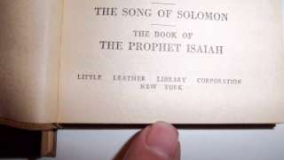 The Little Leather Library Corp, 1918  30 Book Set  