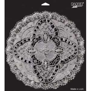  Paper Lace 4 inch Doilies, Silver