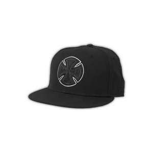  Independent Moderate Black New Era Hat Size 7 1/2 Sports 