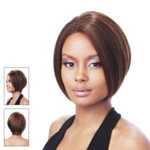 CUTE HUMAN LACE FRONT WIG BY BOHEMIAN STRAIGHT WIG  