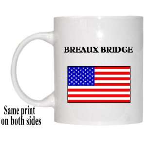  US Flag   Breaux Bridge, Louisiana (LA) Mug: Everything 