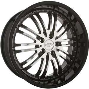Privat Bremsen S 20x8.5 Black Wheel / Rim 5x120 with a 15mm Offset and 