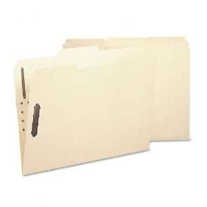  Smead® Acid Free Poly Folder w/2 Fasteners, 1/3 Cut, Top 