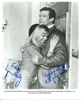 LYNN HOLLY JOHNSON FOR YOUR EYES ONLY Autographed  