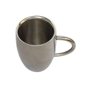   Stainless Steel Cup Travel Camping Beer Mug 300ml: Home & Kitchen