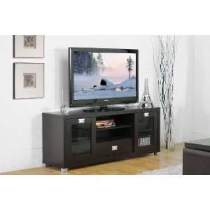  Wholesale Interiors Matlock TV Stand with Glass Doors 