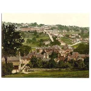  Photochrom Reprint of Matlock Bank showing hydropathic 