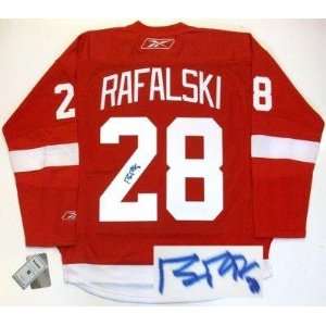  Brian Rafalski Signed Jersey   08 Cup