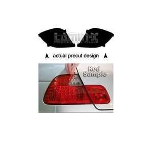   2005 2006 Tail Light Vinyl Film Covers ( RED ) by Lamin x: Automotive