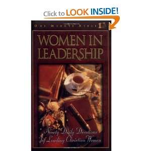   Leading Women (One Minute Bible) [Hardcover] Bob Briner Books