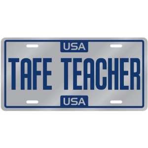  New  Usa Tafe Teacher  License Plate Occupations: Home 