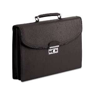  Pineider 1774 Leather Briefcase   2 Gussets Office 