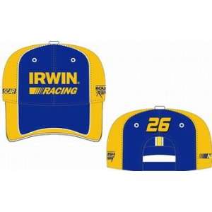  Jamie Mcmurray Irwin Blue/Yellow Team Hat Sports 