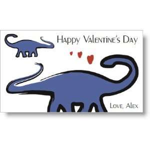  Brontosaurus Love Valentine Cards