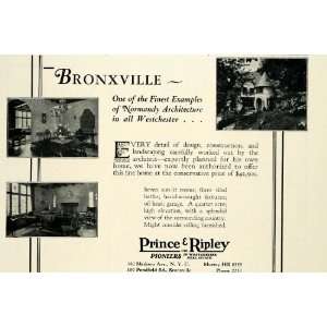  1929 Ad Prince Ripley Real Estate Bronxville NY Normandy 