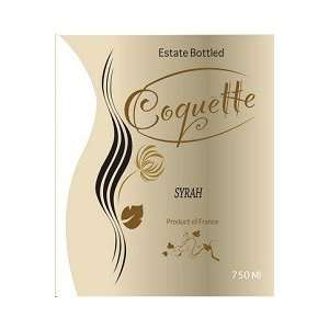  Coquette Syrah 2010 750ML Grocery & Gourmet Food